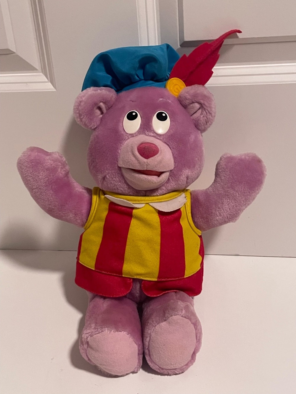 VINTAGE 1985 DISNEY FISHER PRICE GUMMI BEARS CUBBI PLUSH